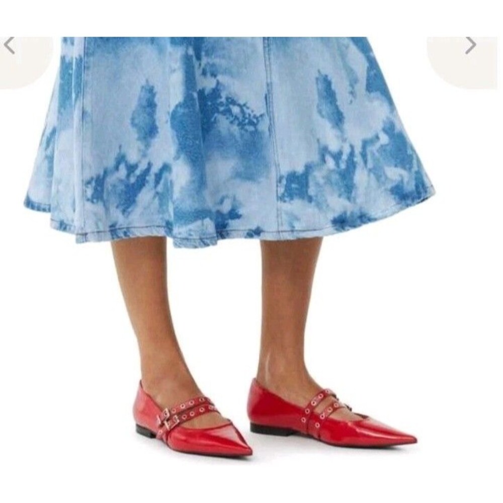 Eyelets Ballerina Flats Size 11
